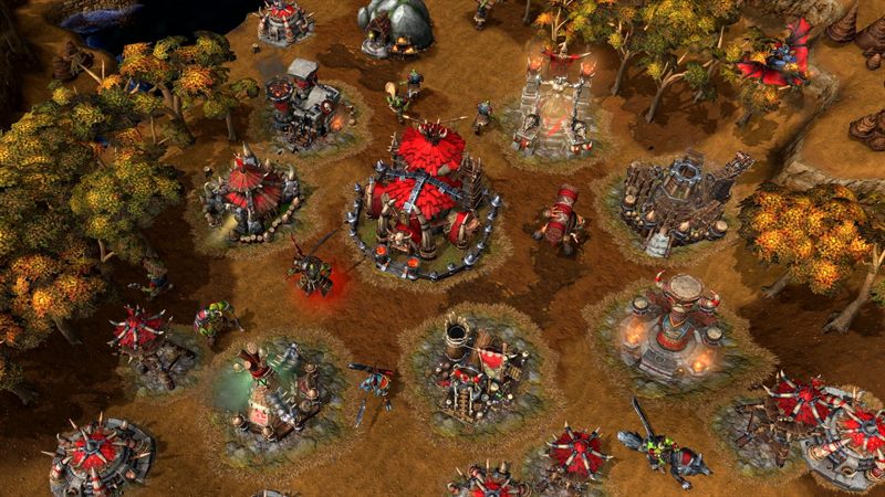 Warcraft III: Reforged: an Orc base